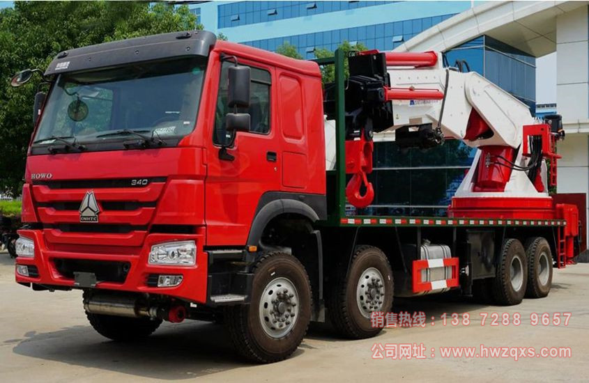 80噸大型随車吊圖片一