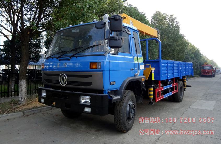 東風8噸随車吊圖片一